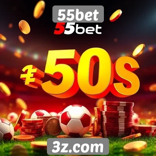 Como funciona o sistema de bônus da 55bet