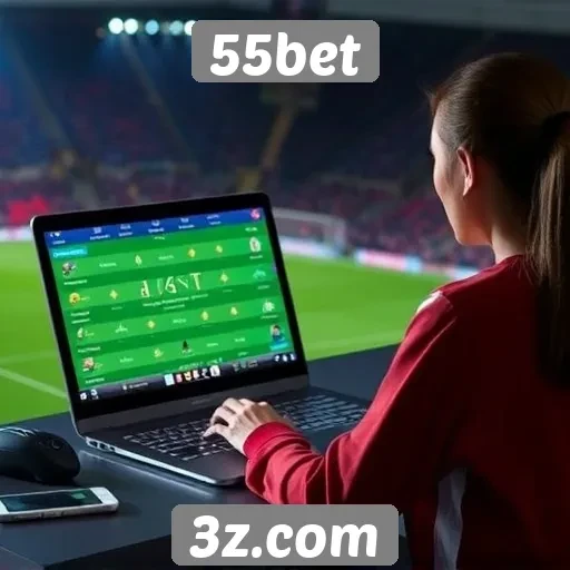 Revisão das funcionalidades do site 55bet