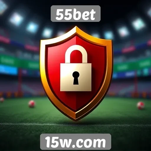 Detalhes sobre a segurança do site 55bet